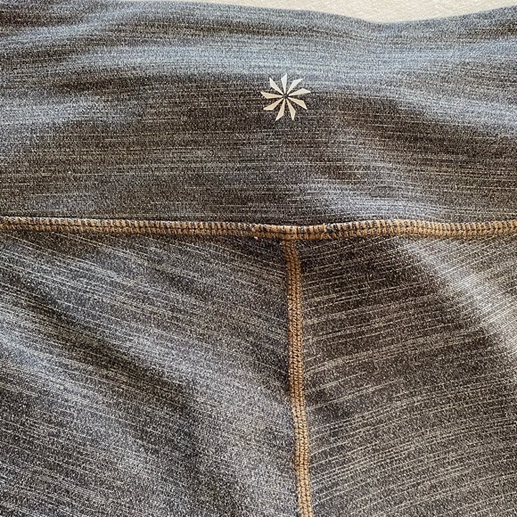 Athleta Dark Gray Work Out Leggings Size Small - Picture 2 of 6